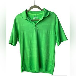 Men's Nike Golf Lime Green Tour Performance Polo Size Medium